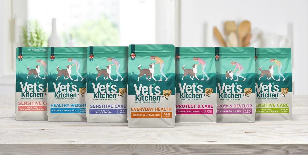 Pets Choice acquires dog and cat food brand, Vet’s Kitchen, to extend its reach in the premium and veterinary sectors.