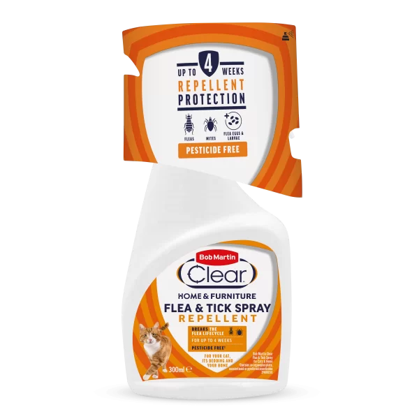 Bob Martin Clear Flea & Tick Repellent Spray - 300ml