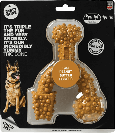 Super Tough Trio Bone Peanut Butter
