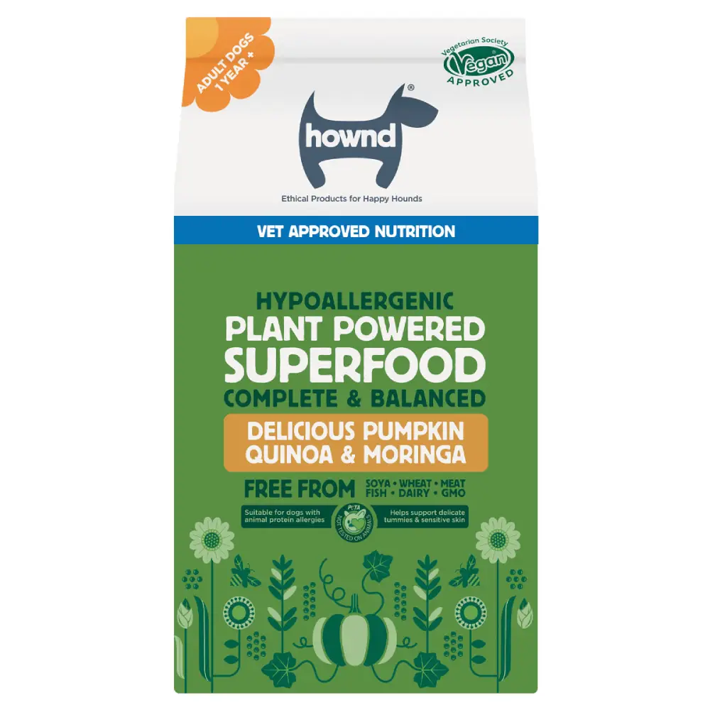 Plant Based Pumpkin Quinoa & Moringa Dry Dog Superfood